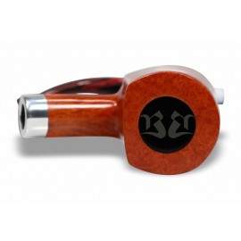 Cachimbo Bertoldi Maestro Briar Âmbar Filtro 9mm Ebonite